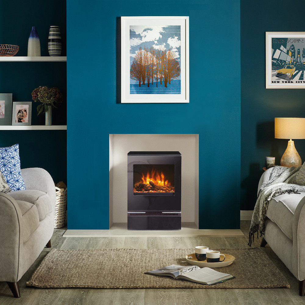Gazco Vision Electric Stove Cambridge Electric Fire Showroom